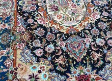 iranian silk carpet