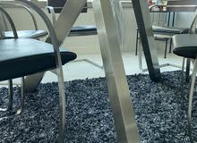 Round glass dining table Round glass dining table
