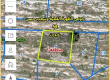 قطعة أرض  للبيع منطقة أ سكن في عبوين - رام الله الأرض فيها سند  تسجيل طابو جديد  للبيع .