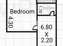 To let a one bedroom flat