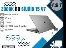 Hp zbook كور اي 9 مع كرت شاشة نيفيديا 4 جيجا و رام 32 بسعر مغري