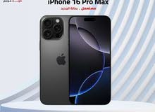 IPHONE 16 PRO MAX (1-TB) USED /// ايفون 16 برو ماكس ذاكرة 1 تيرا ذاكرة مستعمل وكاله