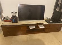 TV and storage cabinet