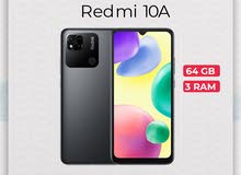 Redmi 10A/RAM 3/64 GB (كفالة الوكيل الرسمي)