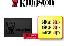 KINGSTON SSD A400 بأفضل سعر بالسوق وخدمة التركيب والسفتوير