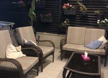 طقم راتان و مرجيحه للبيع