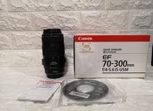 عدسه كانون زوم 70-300 Lens عدسه كانون زوم 70-300 Lens
