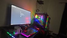 Gaming PC + Monitor شاشة للبيع