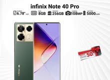 Infinix Note 40 Pro 256 GB in Amman