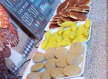 سفره ملونه للتجهيزات الغذائيه سفره ملونه للتجهيزات الغذائيه