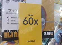 جهاز جديد 64g 3ram Realme X60 كفاله سنه كامله