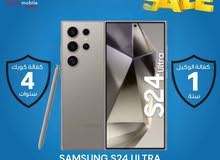 SAMSUNG S24 ULTRA ( 256 GB ) / 12 RAM NEW /// سامسونج اس 24 الترا ذاكرة 256 الجديد