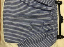 Off the shoulder blue and white stripped top from ONLY. New top. Off the shoulder blue and white stripped top from ONLY. New top.