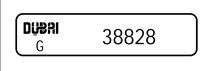DXB Plate DXB Plate