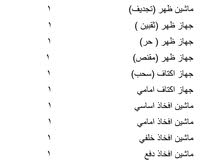 معدات صالة رياضية معدات صالة رياضية