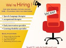 Speech language and early intervention specialist