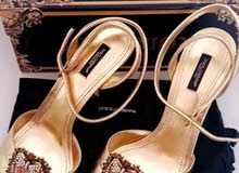 dolce and gabbana devotion sandals new never used size 41 with box and dustbag .