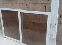 شباك ألمنيوم تفصيل مقاس 150/100