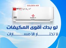 للبيع  مكيف جولدن اير Golden Air كفالة الوكيل الرسمي OTG GROUP مع كفالة 15 سنه ومش اي كفاله كفالة