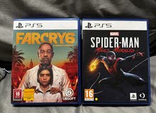 Far cry and Spider man for PS5