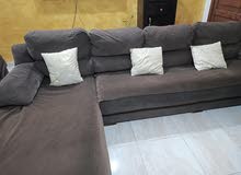 طقم كورنر لون بني للبيع 50دينار