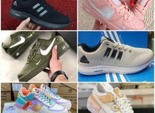 Nike and adidas shoes