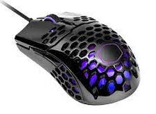 Cooler Master MM711 RGB-LED Lightweight 60g Wired Gaming Mouse / black
