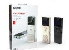 REMAX RP1 VOICE RECORDER مسجل صوت للمحاضرات تسجيل صوتي لعدة ساعات من ريماكس