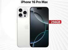 IPHONE 16 PRO MAX ( 256GB ) NEW /// ايفون 16 برو ماكس ذاكرة 256 الجديد