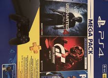 Playstation 4 video game console up for sale. For hardcore gamers Playstation 4 video game console up for sale. For hardcore gamers