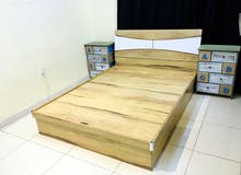 queen bed with mattress and side table sale queen bed with mattress and side table sale