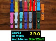 احزمة سير ساعة سامسونج و هواوي قياس 22mm حزام bands Gear S3 HuaweiGT احزمة سير ساعة سامسونج و هواوي قياس 22mm حزام bands Gear S3 HuaweiGT