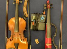 Violin + Electric Violin + (All My Violin Accessories) For Sale Violin + Electric Violin + (All My Violin Accessories) For Sale