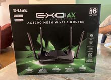 D Link router AX3200 mesh wifi 6 router D Link router AX3200 mesh wifi 6 router