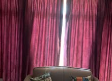burgundy curtains different sizes