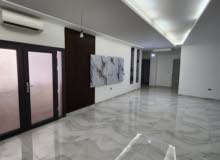 شقه ارضيه تشطيب حديث للايجار بمقسم بن غرسه السياحيه