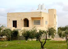 مزرعة ومنزل مستقل في اربد- منطقة النعيمة (قوشان مستقل) ذات اطلالة رائعة بالقرب من جسر النعيمة