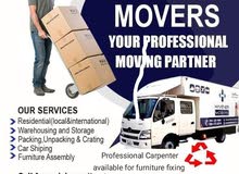 Professional House Furniture Movers and packers shifting Villa Flat studio Office Carpenter services