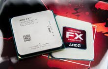 معالج  CPU AMD fx 8120 +بورد المعالج +رامات 16+مبرد كل شيء شغال