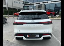 2023, only 2 months used Infiniti QX60, white color