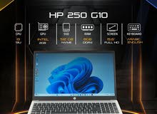 HP LAPTOP 250 G10  Core i3 131th RAM 512 NVME   لاب توب اي ثري اتش بي الجيل 13 شاشة 15.6