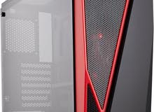 CORSAIR Carbide SPEC-04 Mid-Tower Gaming Case, Tempered Glass- Red