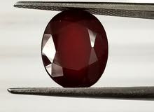 حجر جارنت موزمبيقي طبيعي غير معالج  natural untreated Mozambique garnet stone