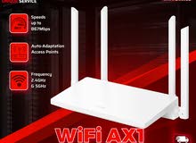 راوتر انترنت شبكات انترنت وايرلس هواوي Huawei wifi router ax1 for internet connection
