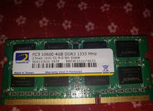 رام لابتوب ddr3 4جيجا جديد رام لابتوب ddr3 4جيجا جديد