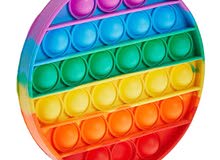 لعبه بوبت ملونه للاطفال             colour full pop- it game