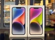 iPhone. 14 plus. 128GB . A/AA . جديد كفالة الشرق الاوسط