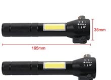 Multi-Function T6 Rescue Flashlight L2 Telescopic Zoom Mini Glare Rechargeable F Multi-Function T6 Rescue Flashlight L2 Telescopic Zoom Mini Glare Rechargeable F
