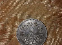 عملة نقدية 5francs