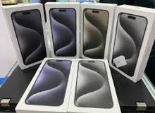 iPhone 15 pro max (256GB/512GB)  جديد كفالة شرق اوسط بسعر مميز